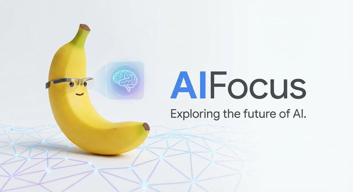 AI generated image for AI BANANA Twitter Banner Prompt (Google Brand)