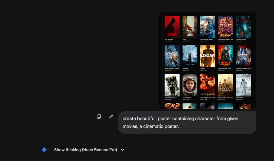 AI generated image for Cinematic Character Poster