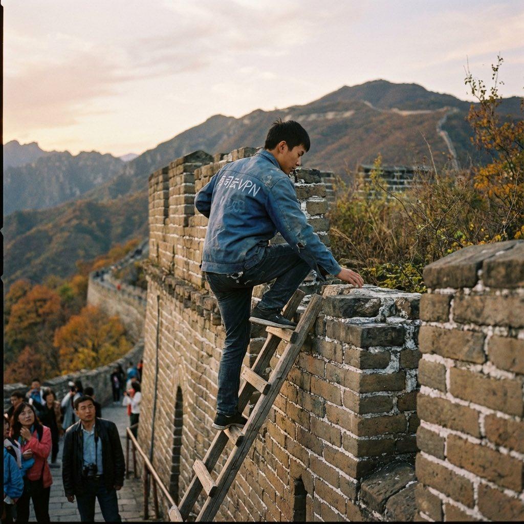 AI generated image for Climbing the Great Wall: The Ladder Method