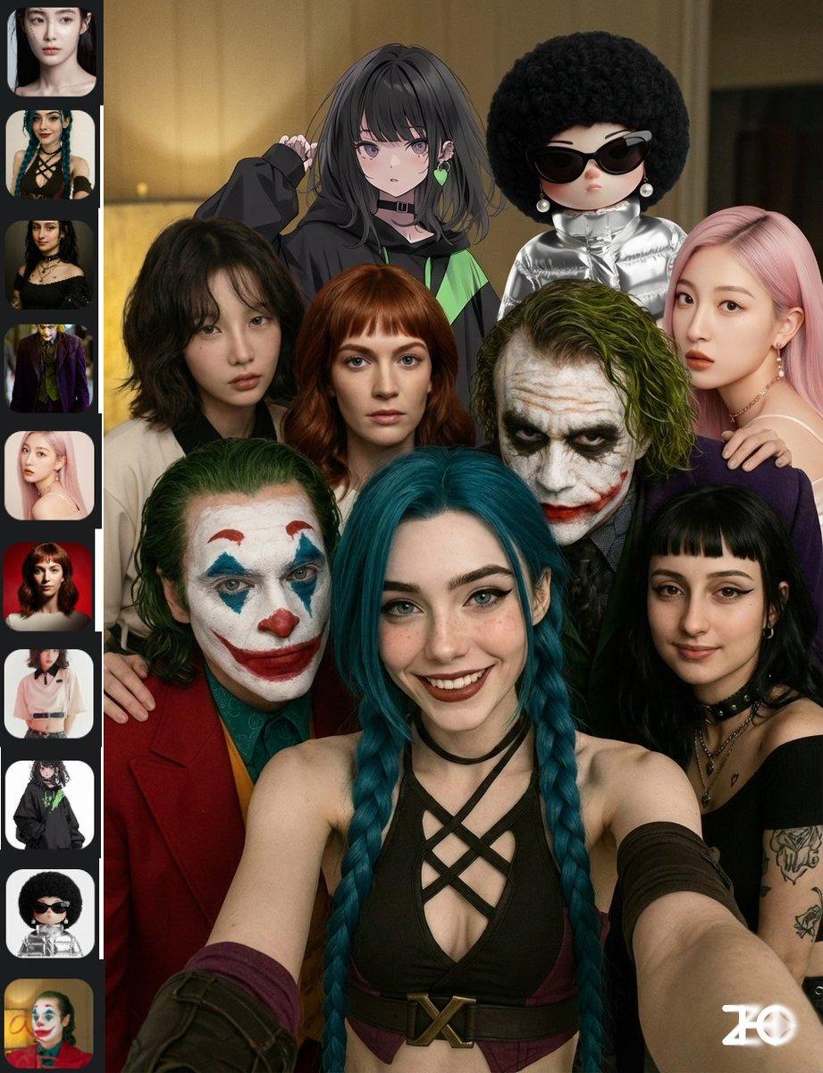 AI generated image for Group Selfie