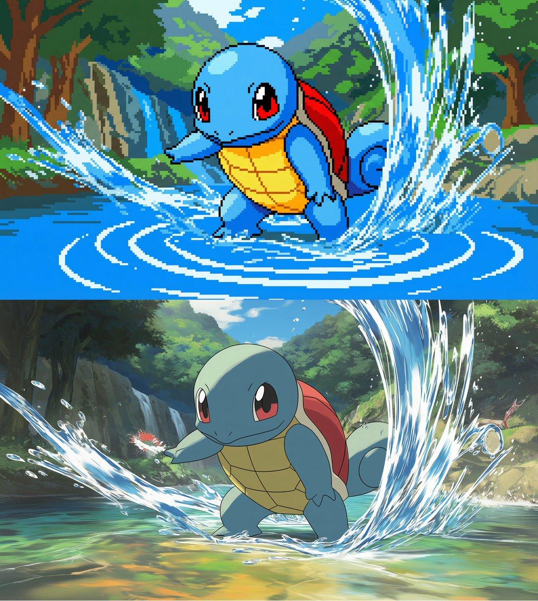 AI generated image for Low-Resolution Pixel Art Scene Recreation