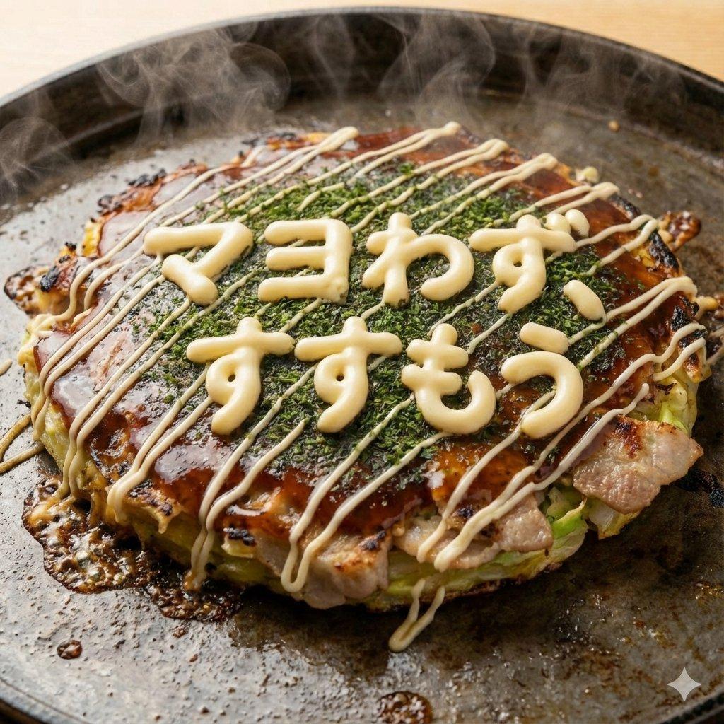 AI generated image for Okonomiyaki: Move Forward With Mayo