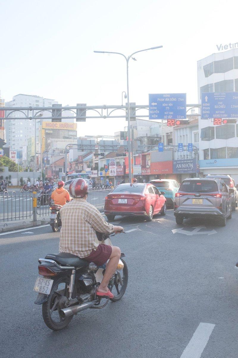 AI generated image for Raining Day Motorbike Ride in Vietnam