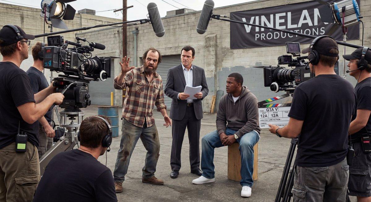 AI generated image for Behind the Scenes: Live Action Video Game Making