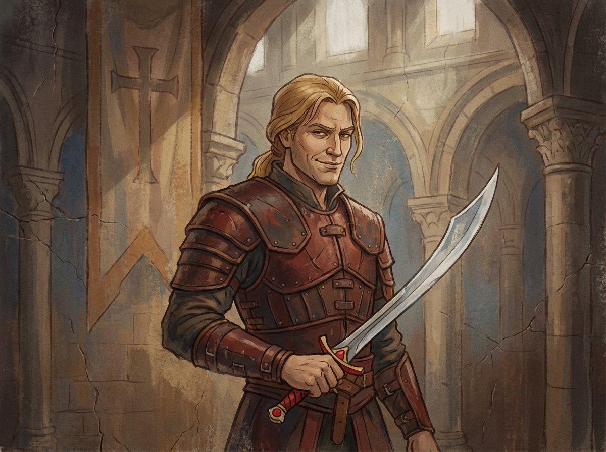 AI generated image for Crusader Fresco Propaganda