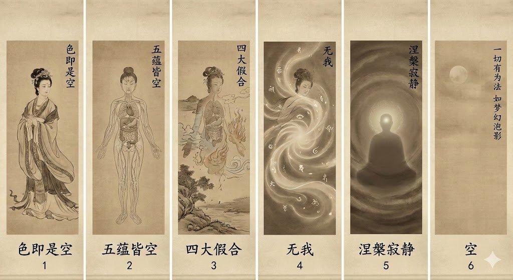 AI generated image for Deconstructing Beauty: A Buddhist Path from Attachment to Emptiness