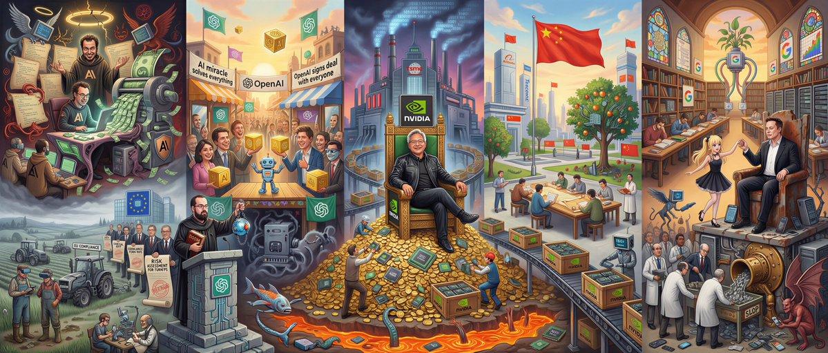 AI generated image for The Garden of Automated Delights: AI in 2025